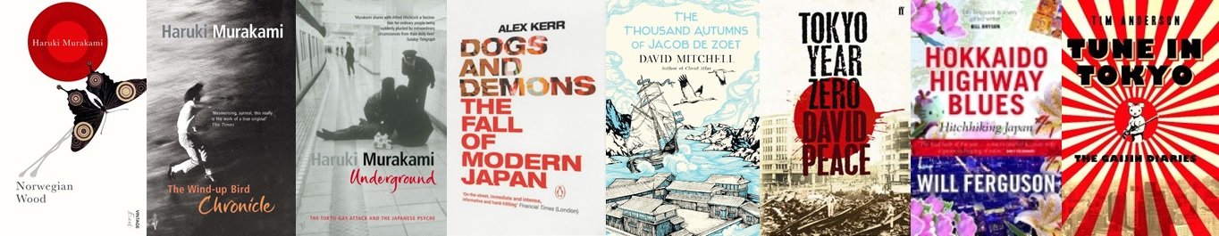 Further afield culture – books on Japan